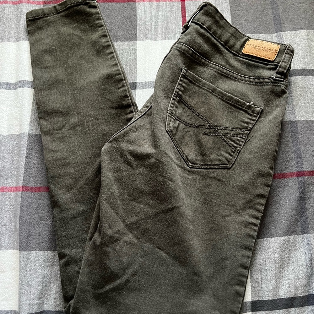 Green jeans